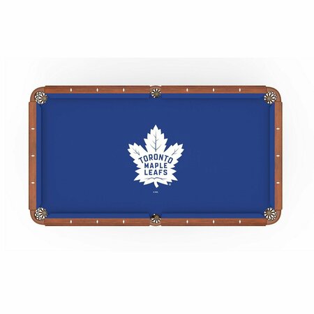 HOLLAND BAR STOOL CO 9 Ft. Toronto Maple Leafs Pool Table Cloth PCL9TorMpl